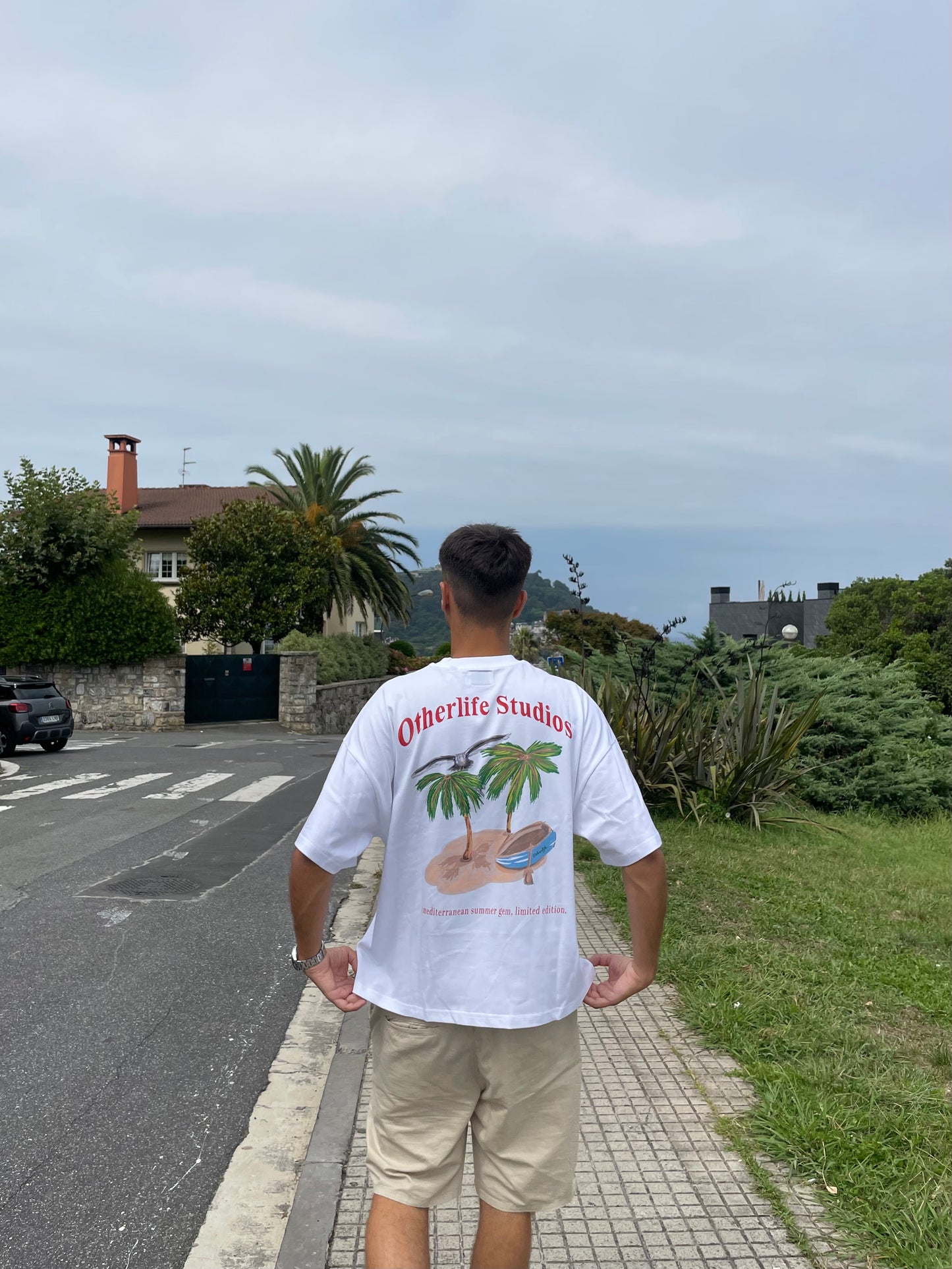 Summer capsule white boxy tee