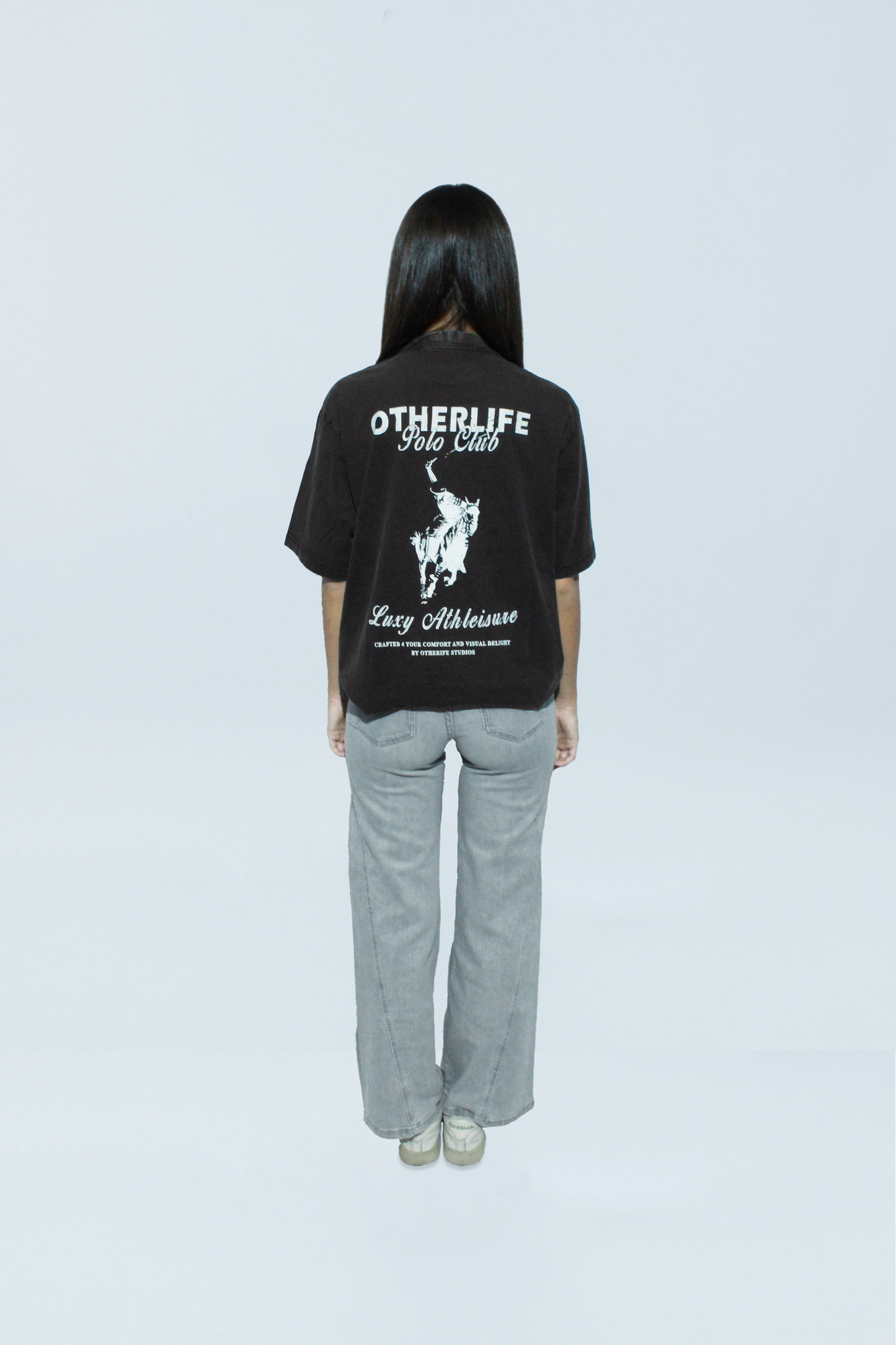 Polo club vintage black tee