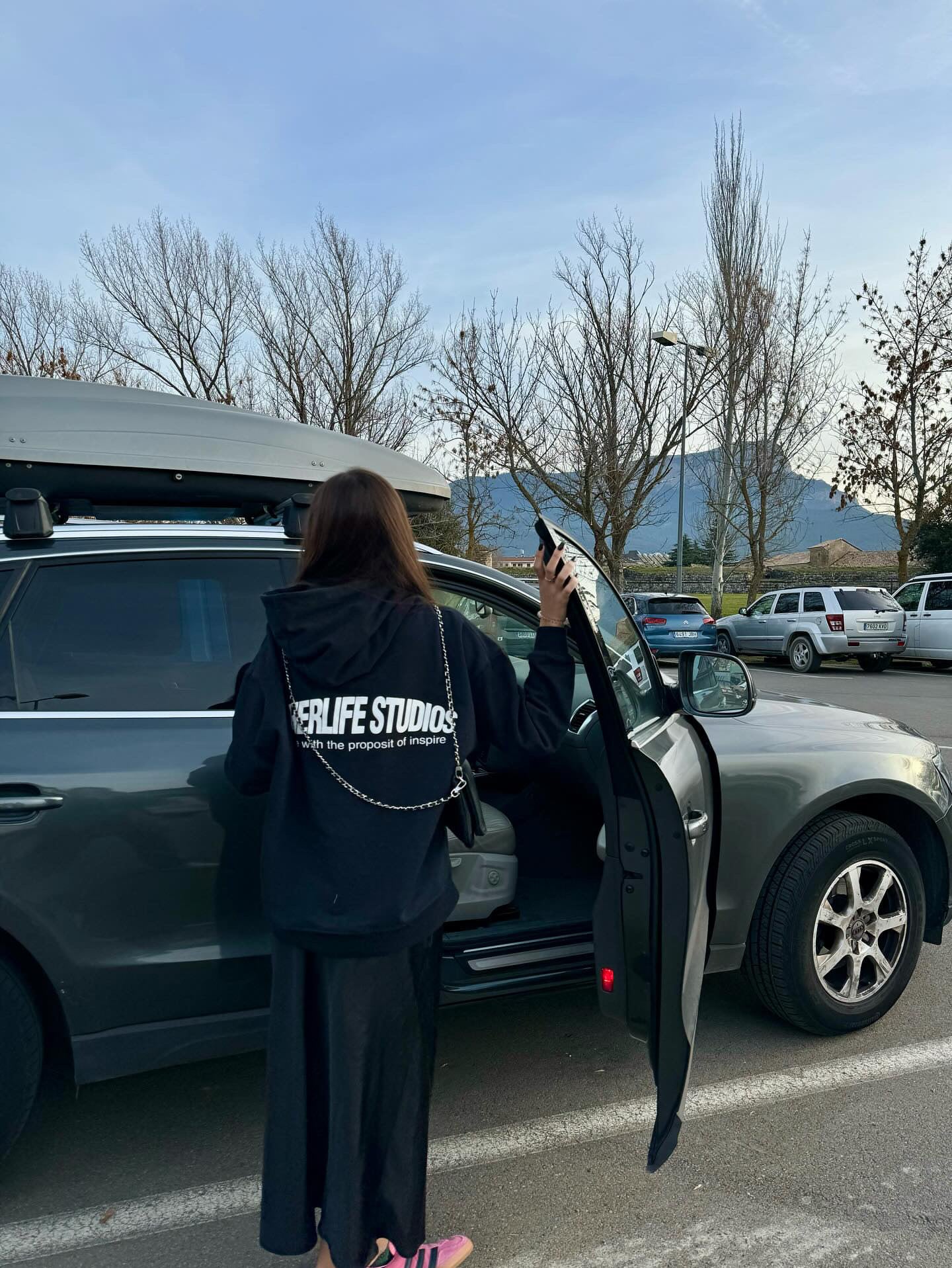 Couture black hoodie