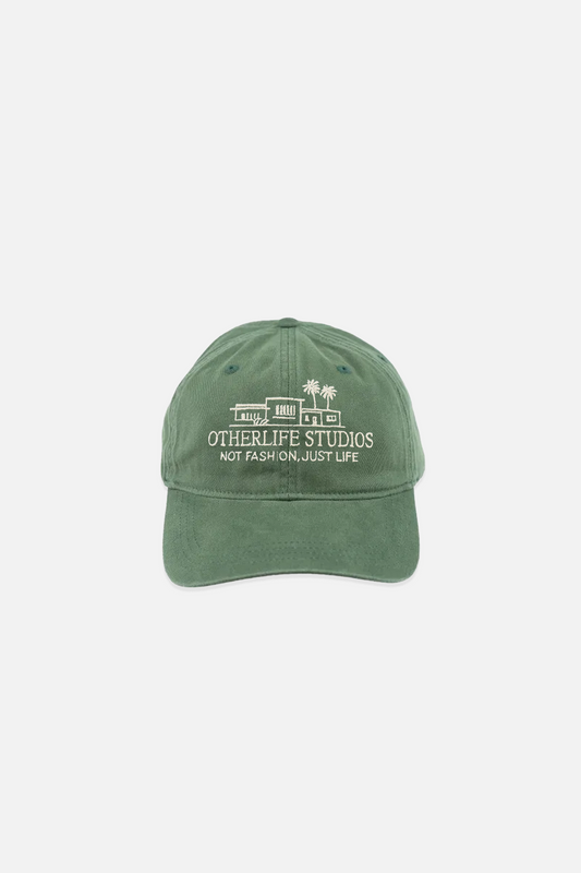 Summer green cap