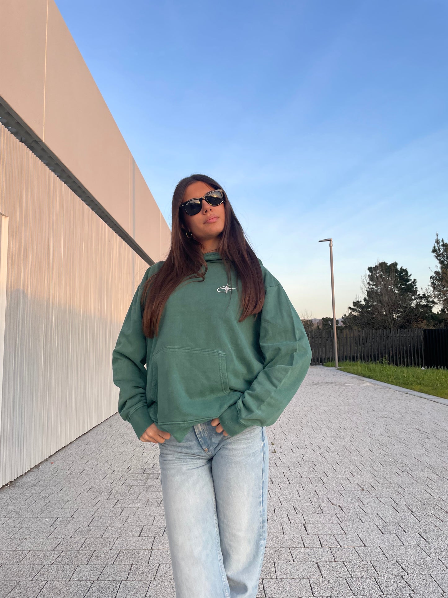 Inspire green hoodie