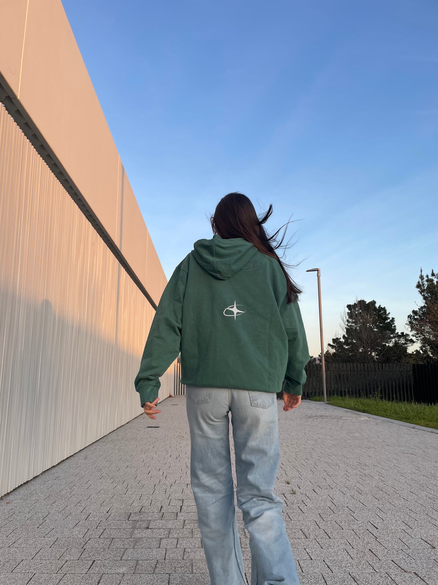 Inspire green hoodie