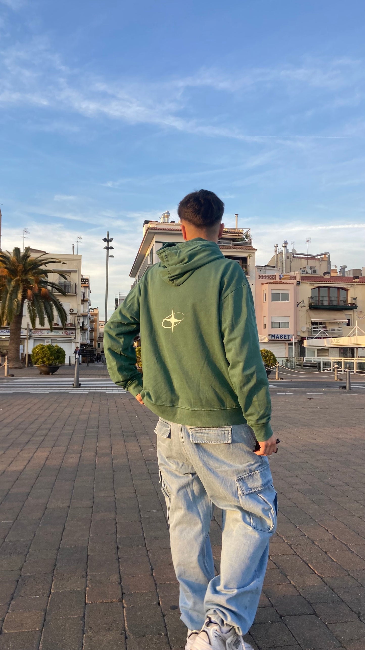 Inspire green hoodie