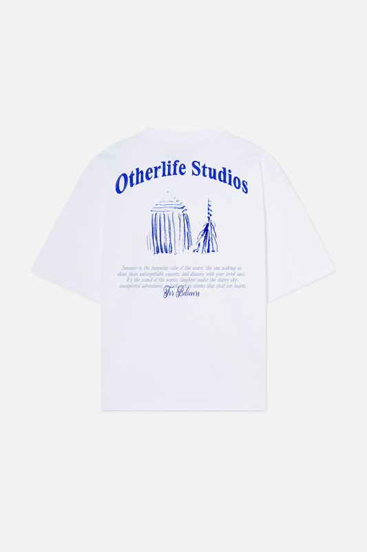 Summer capsule white boxy tee