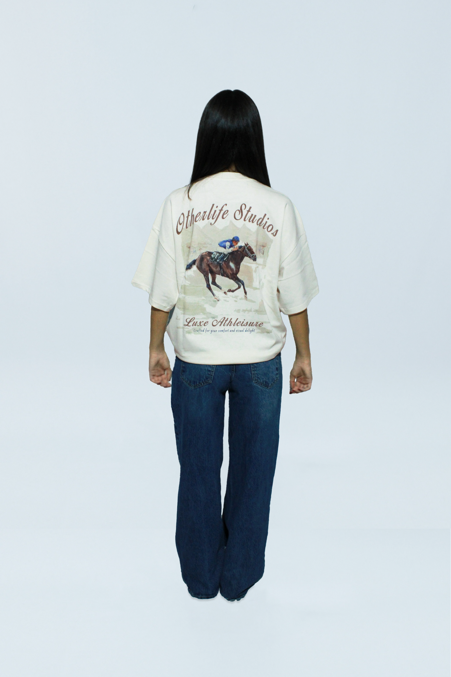 Vintage white boxy tee