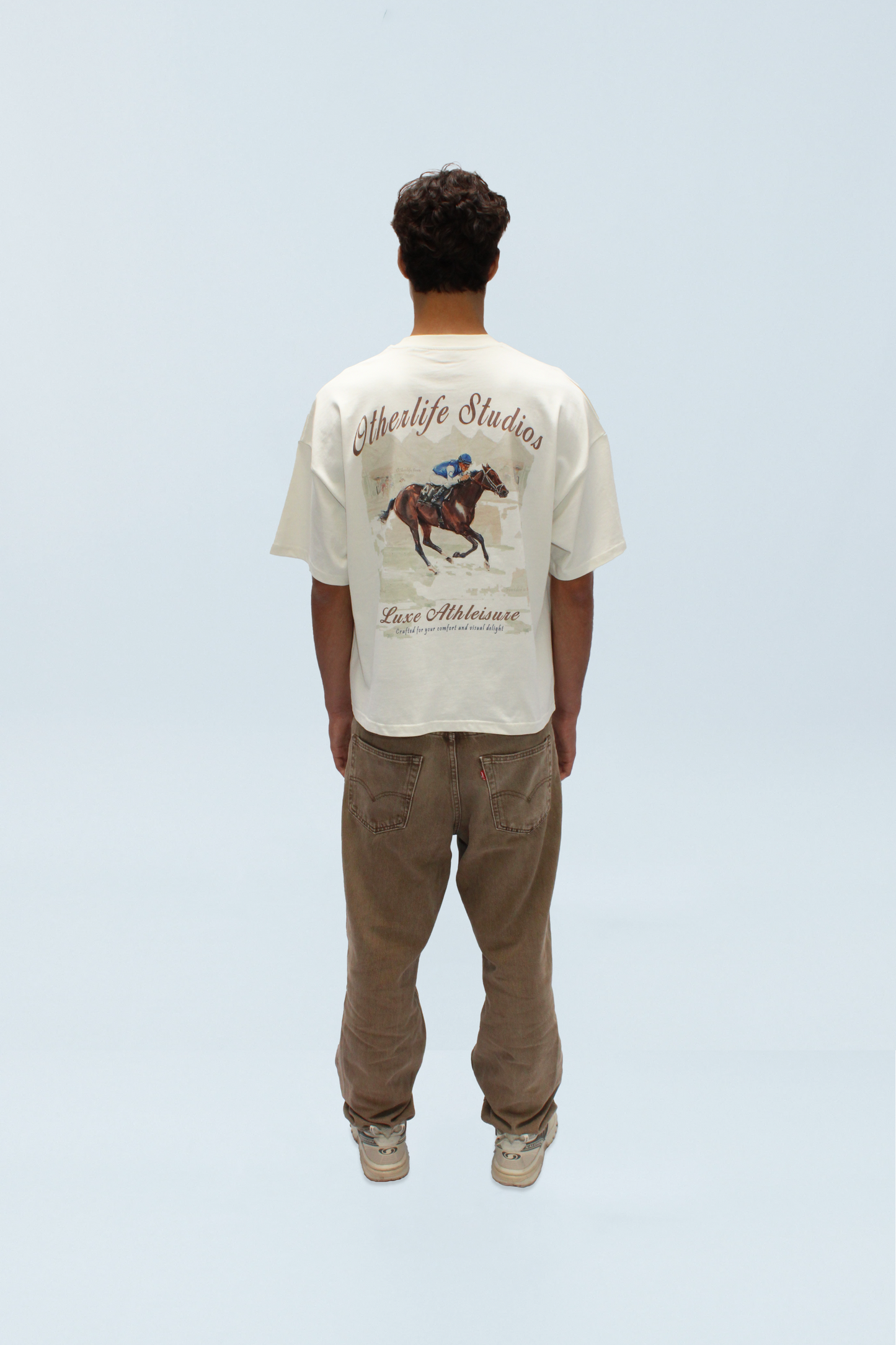 Vintage white boxy tee