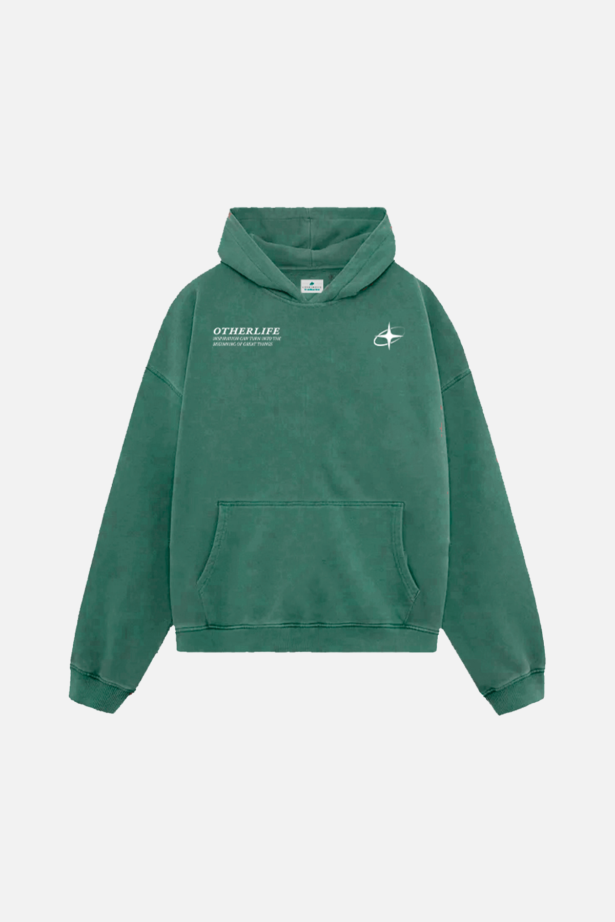 Inspire green hoodie