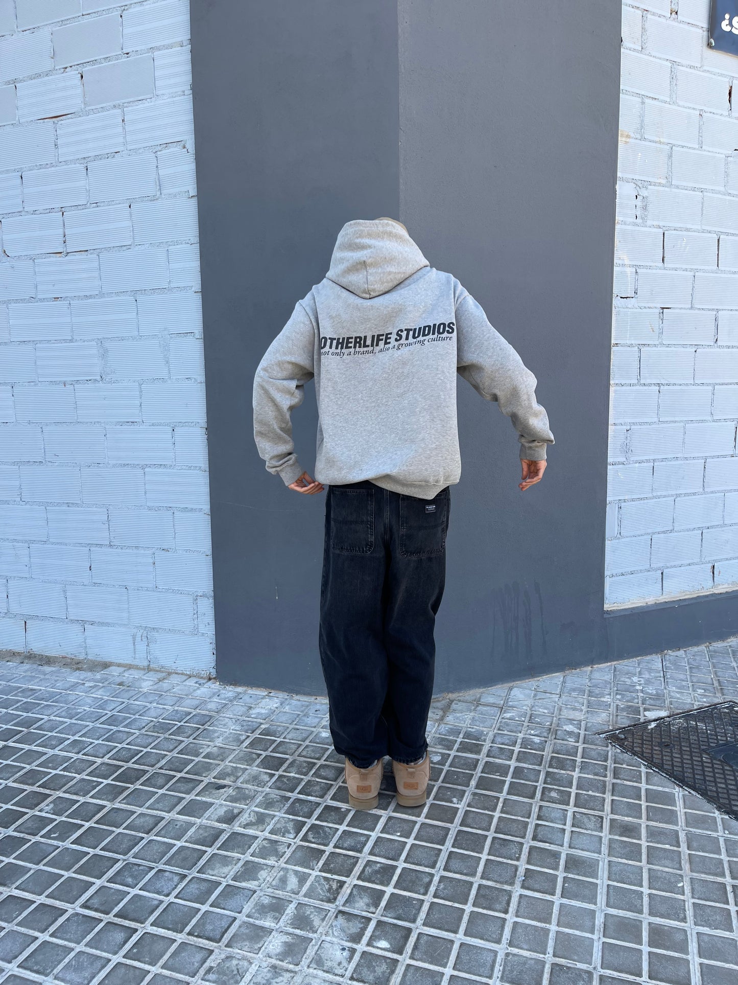 Culture grey hoodie